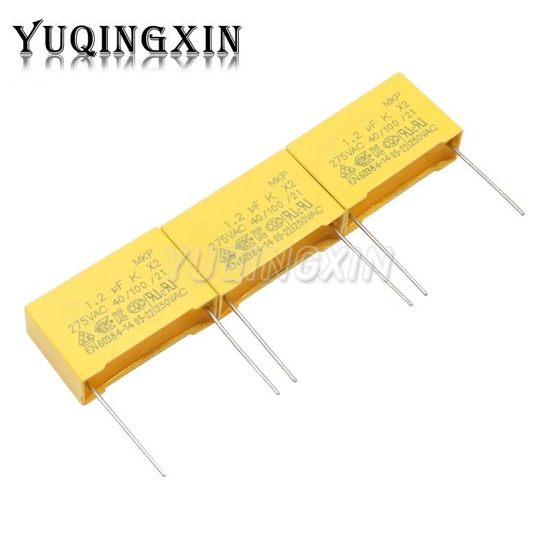 275VAC X2 Safety capacitor 275V 10mm 15mm 22.5mm 27.5mm 0.022UF 0.047UF 0.1UF 0.22UF 0.47UF 0.68UF 1UF Polypropylene film 10pcs safety capacitor polypropylene film capacitor