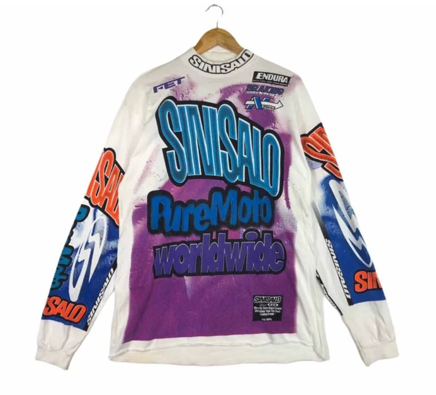 Men's Long Sleeve Cycling Shirt for MTB Downhill Moto Enduo Off Road BMX MX DH Motocross cycling shirt