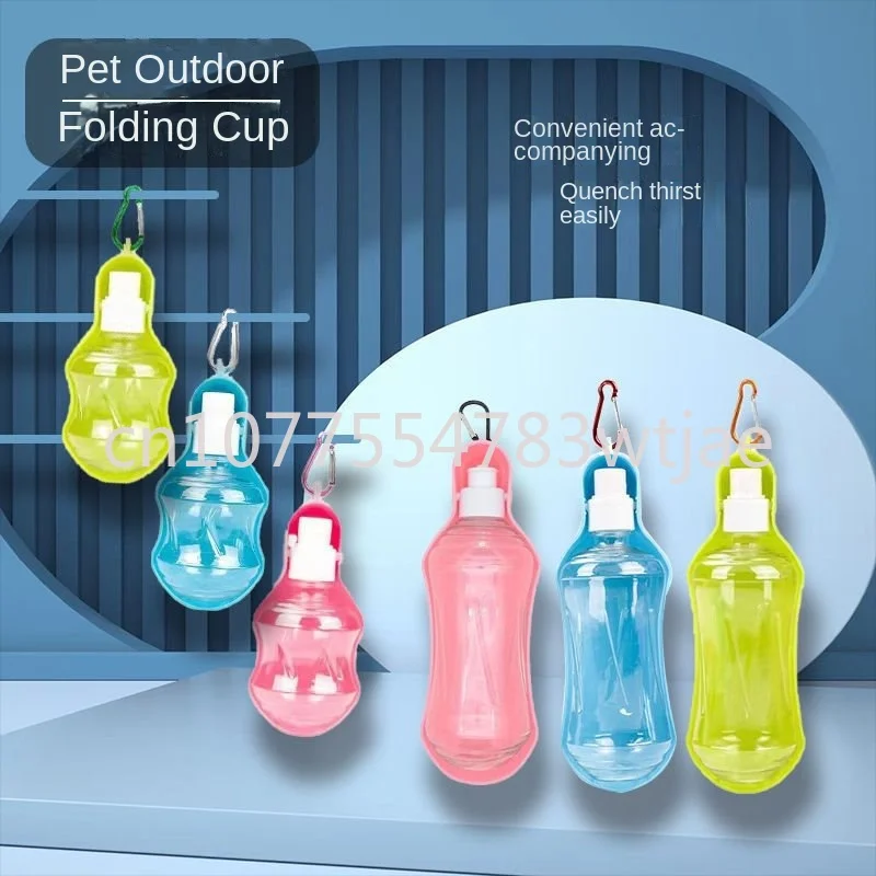 

Dog kettle, convenient water cup for dogs going out, hanging pet water dispenser, and accompanying water feeder