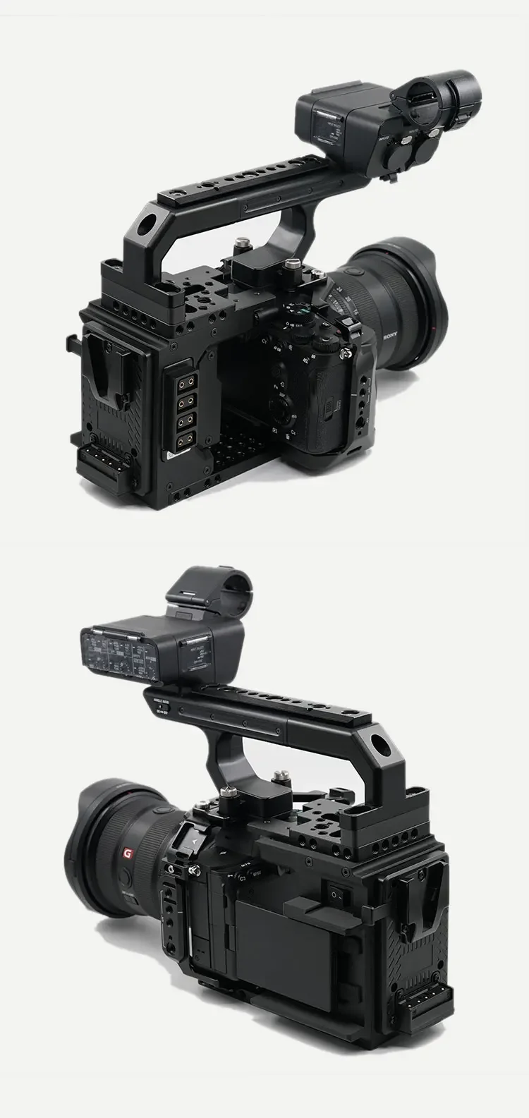 For Sony FX3/FX30 A7M4/A7S3 XLR Handle Extension Kit