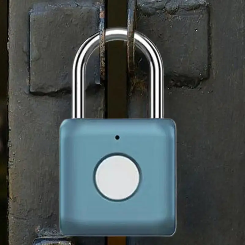 Water Resistant Biometric Smart Padlock for Security