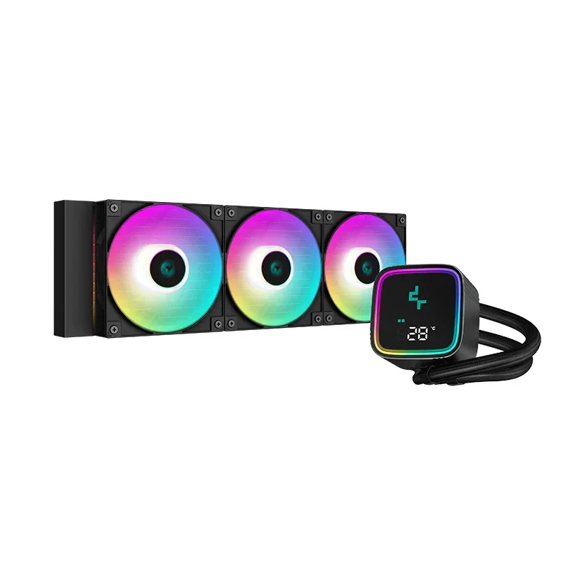Se-ゲーム用の冷却水クーラー,デジタル,DEEPCOOL-LS720 mm,rgb,新品 