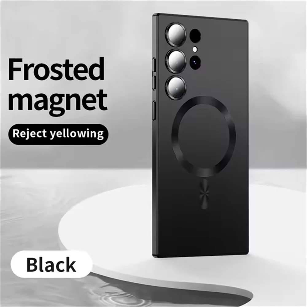 Magnetic Wireless Charging Matte Case