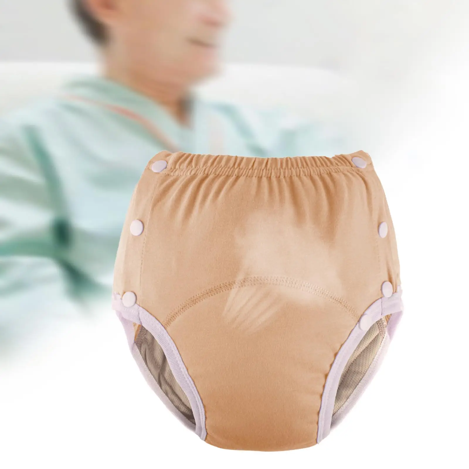 Reusable Diapers Adult Cloth Diaper Washable Nappy Cover Incontinence Underwear Leak Proof Waterproof Adult Cloth Diaper Waist 66-100cm