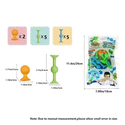 Multi-Activity Suction Cup Toy Set (Large Size-12pcs)