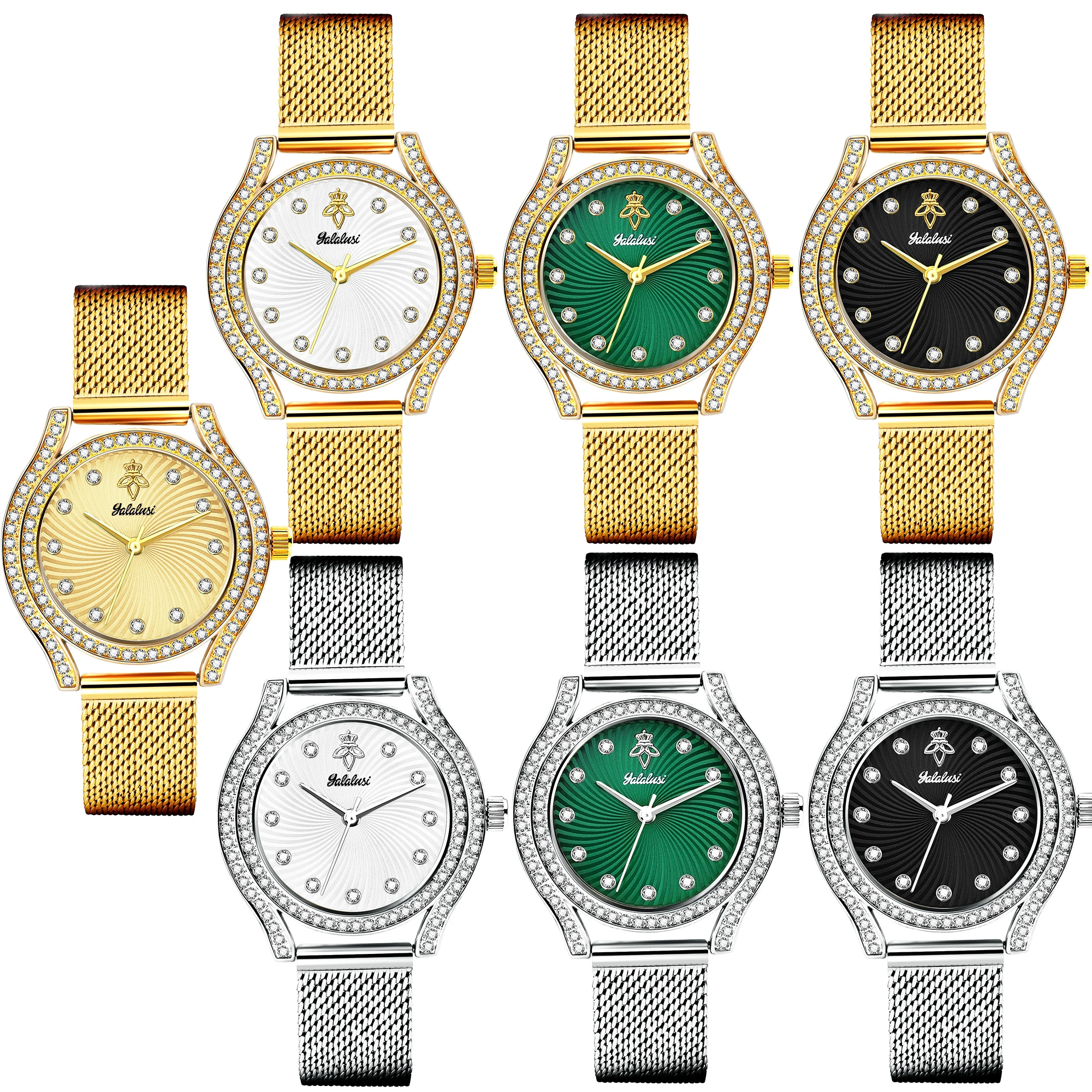 Elegant Women's Water-Resistant Quartz Wristwatch - Perfect Gift Idea