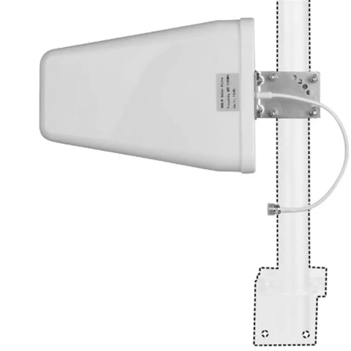 고이득 지향성 안테나, 통나무 주기 안테나, 범용 고정 마운트 안테나, 698-2700 MHZ, 50 Ohm, 2G, 3G, 4G, LTE, 10DBi