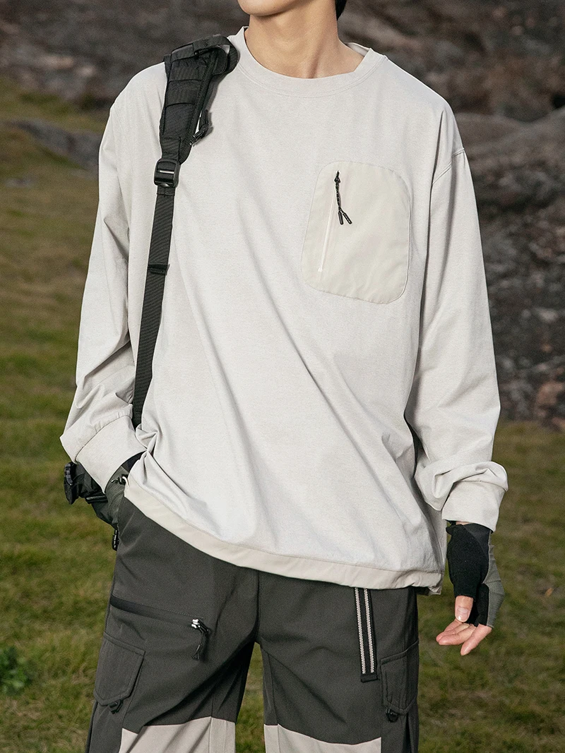 Green Beach Picnic UPF50+ Quarter Zip Top