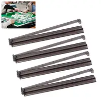 Mahjong Rack Set Portable Multifunctional Mahjong Rack Pushers Acrylic Tile Holders for American Mah Jongg Heavy Duty 1