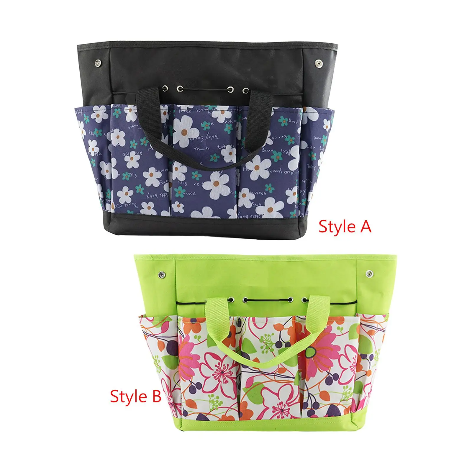 Garden Tool Bag Storage Tote Organizer Durable Universal Indoor and Outdoor Stylish Multifunctional Lightweight Oxford Cloth