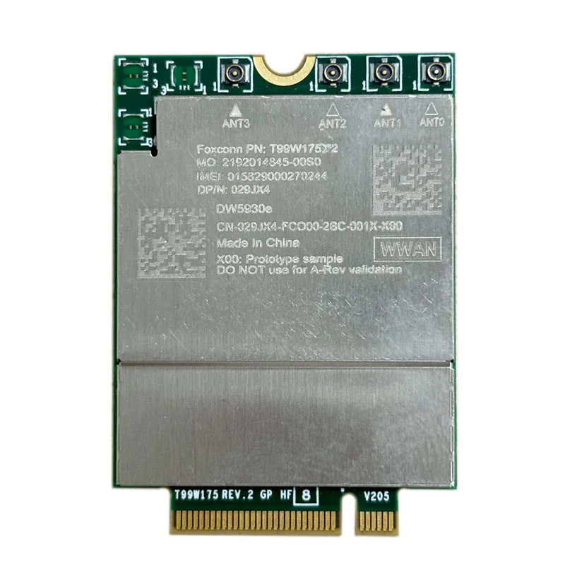 Carte module pour ordinateur portable Dell, T99W175 DW5930e X55 5G Tech DP/N 0K1YCW, Latitude 5430 7330, persévérance 5G 4G