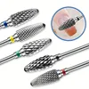 Tungsten Carbide Flame Nail Drill Bits Cuticle Nail File And Removal Gel Acrylic Nail Art Tools For Nail Machine Manicure 3