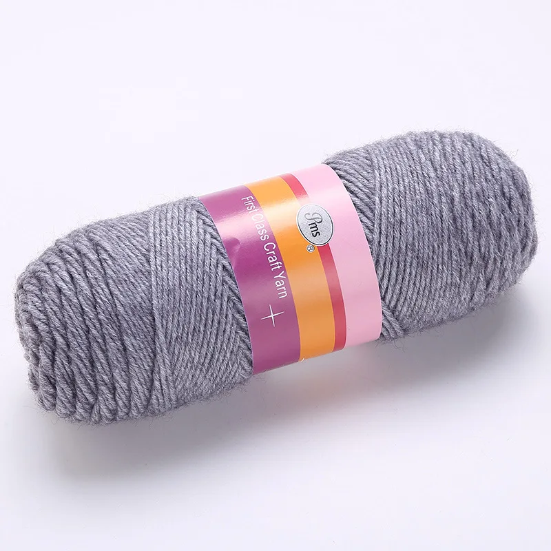 DIY Milk Cotton Yarn Fine Quality Hand-Knitting Thread Soft Warm Cotton  Threads Baby Wool for Hand Knitting Crochet Yarn100g