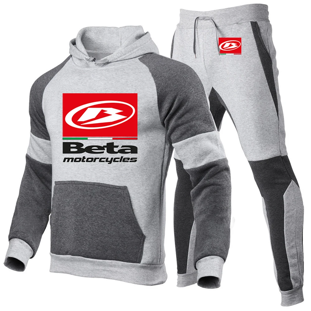 2024 Beta Racing Motorcycle Men's Hoodies for Men Clothing Tracksuit Pant Sets New in Hoodies & Sweatshirts Sports Suits Set 3