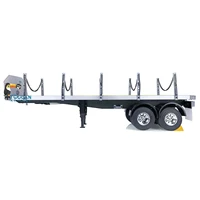 Toucan RC 1/14 RC Tractor 2Axle Flatbed Semi Trailer Truck For Diy Tamiyaya Model Th01024-Smt2 1
