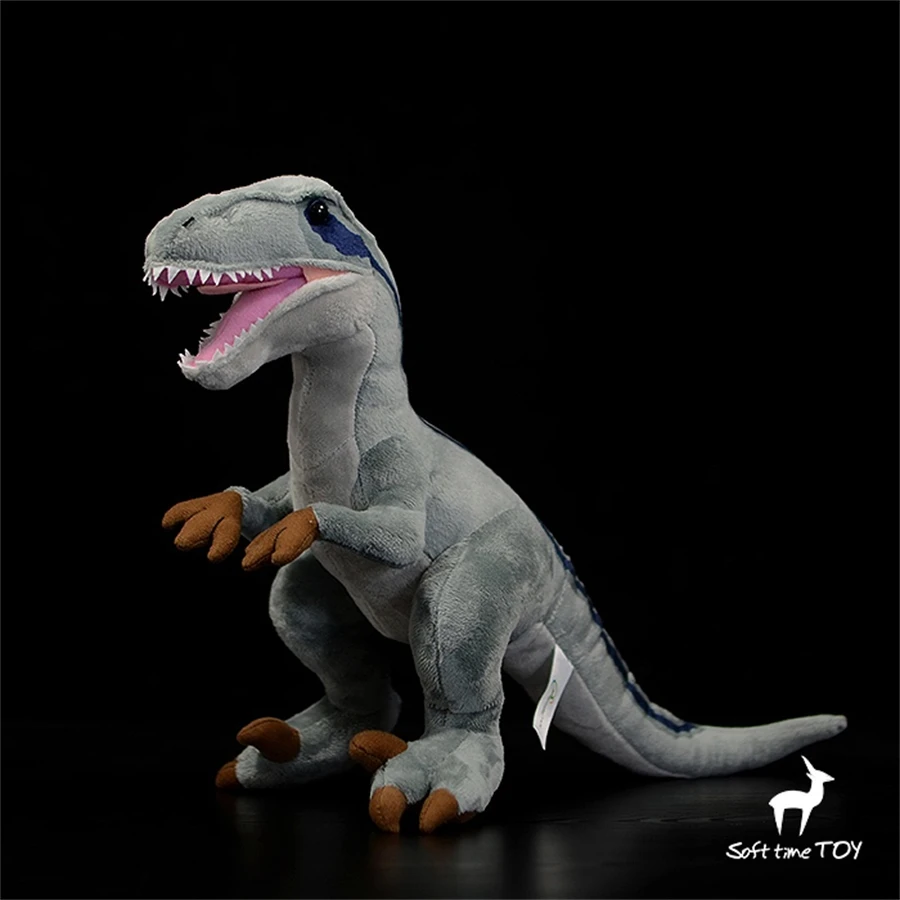 Velociraptor высококачественный аниме милый Юрский динозавр плюшевые игрушки Raptor