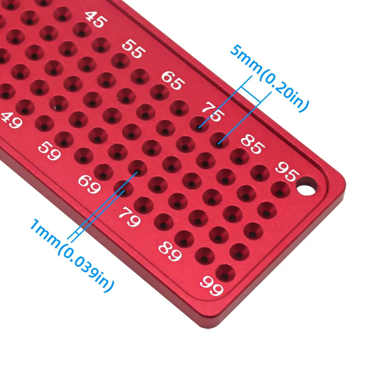 Carpentry Gauge T-100 Metric Aluminum Alloy Pocket Ruler Marking Gauge Carpentry Cross Calibration Ruler Crossed-out Hole Measuring Tool carpentry gauge,woodworking ruler,woodworking gauge,pocket ruler,measurement ruler,angle measuring tool