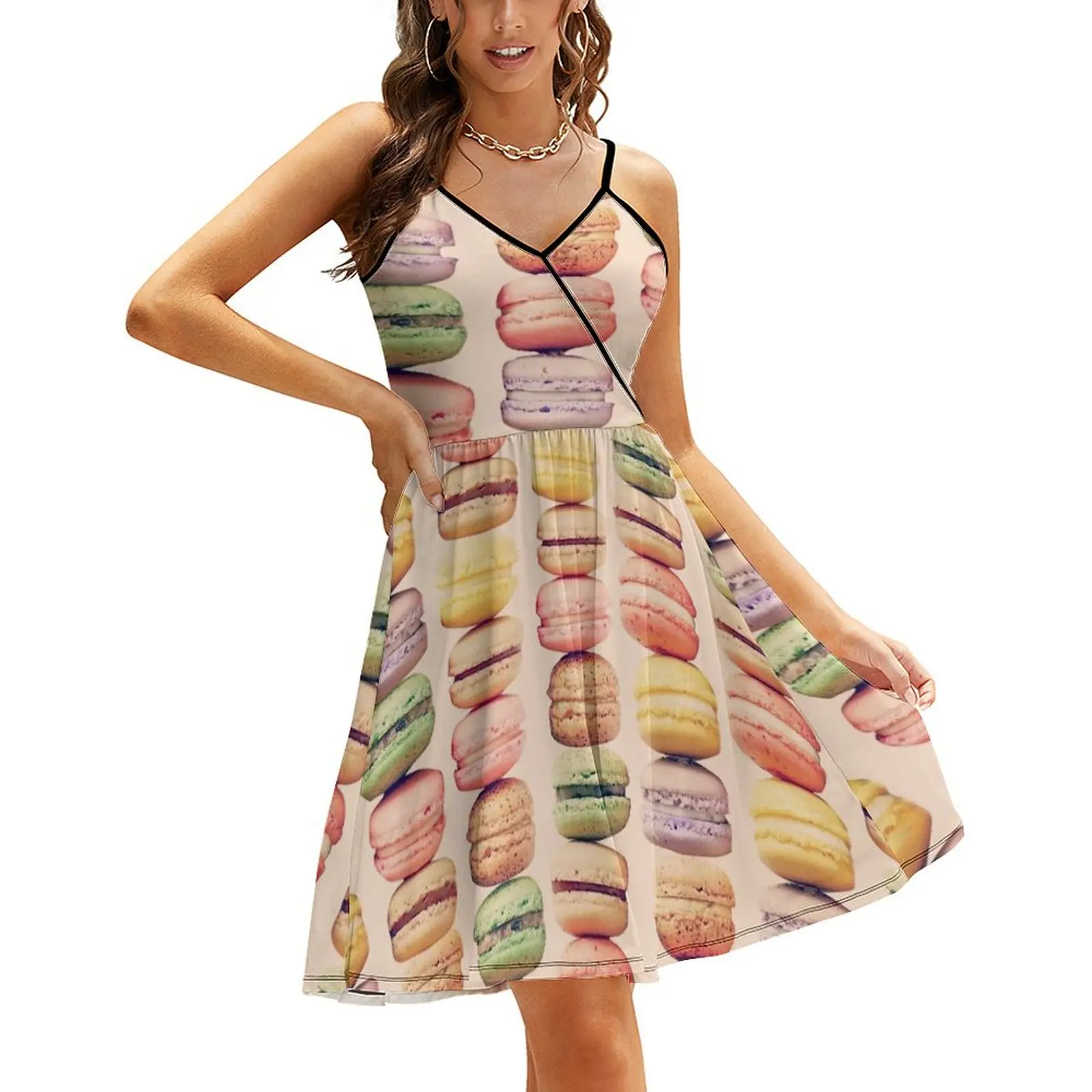 

J'aime Macarons! Sling Dress long dress women Bridesmaid dress woman