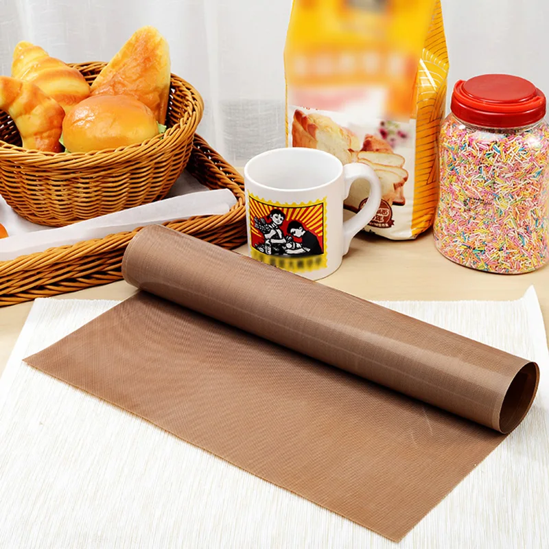 Microwave Baking Pad Grease Paper Baking Reusable Nonstick Baking Paper  Fiberglass Cloth Heat Resistant Sheet