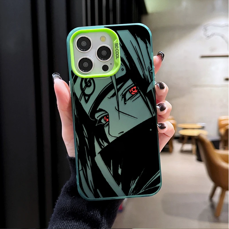 Naruto Itachi SHARINGAN Protective Phone Case