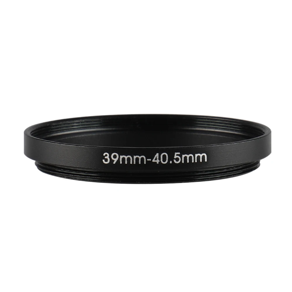 

Aluminum Black Step Up Filter Ring 39mm-40.5mm 39-40.5mm 39 to 40.5 Adapter Lens Adapter for Canon Nikon Sony DSLR Camera Lens