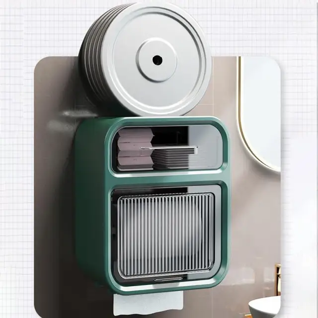 더블 레이어 티슈 박스: 편리함과 스타일의 조화