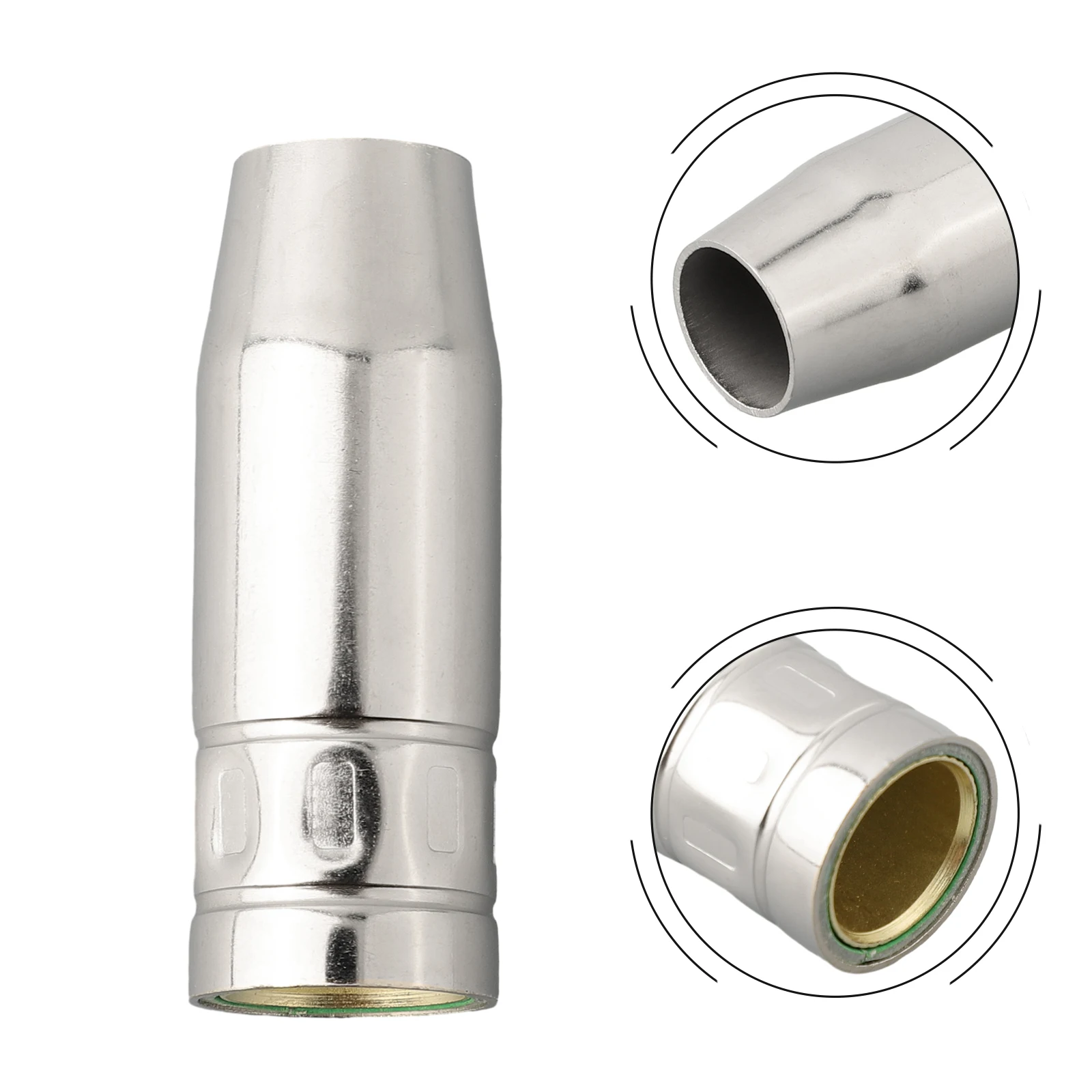 

Pictures Shown Binzel MB AK Conical Gas Nozzle Optimal Performance 15mm Consumables Brand New Electroplated Copper