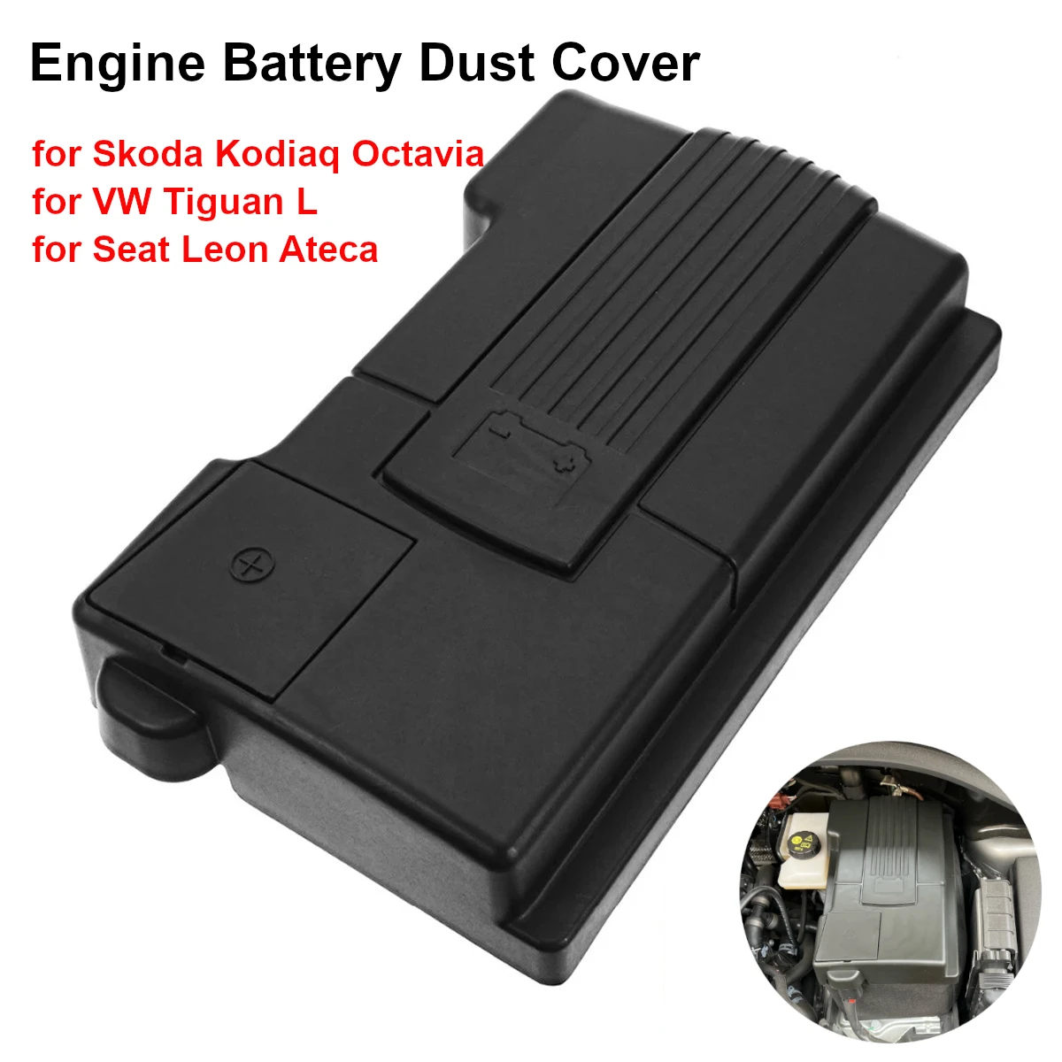 CarEngineBatteryDustproofCoverWaterproofProtectiveShellfor