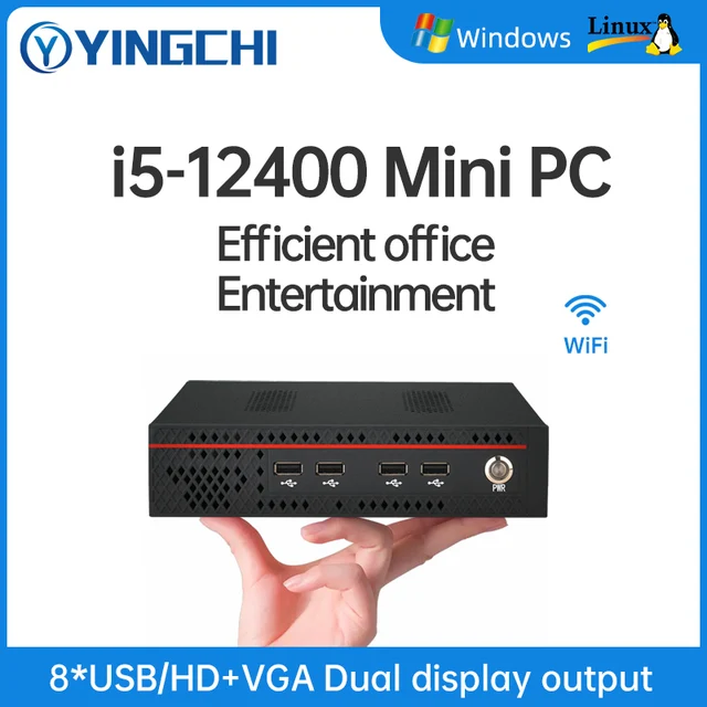 YINGCHI Mini PC: Intel Processor