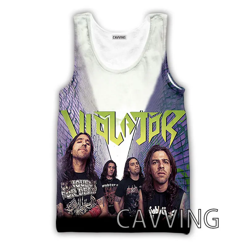 Cavving 3D Printed Violator Rock Canotte Harajuku Vest Summer Undershirt Camicie Streetwear Per Uomo/Donna