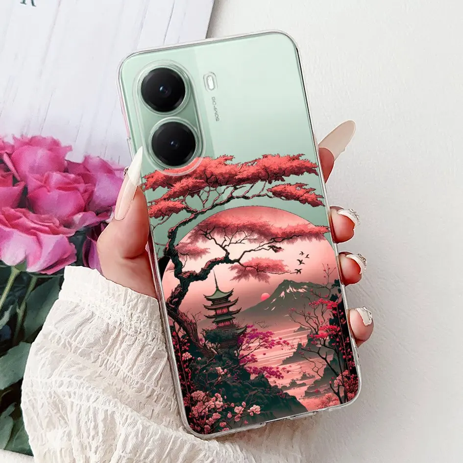 Cool Cartoon Animal Soft Silicone Clear Phone Case Cover