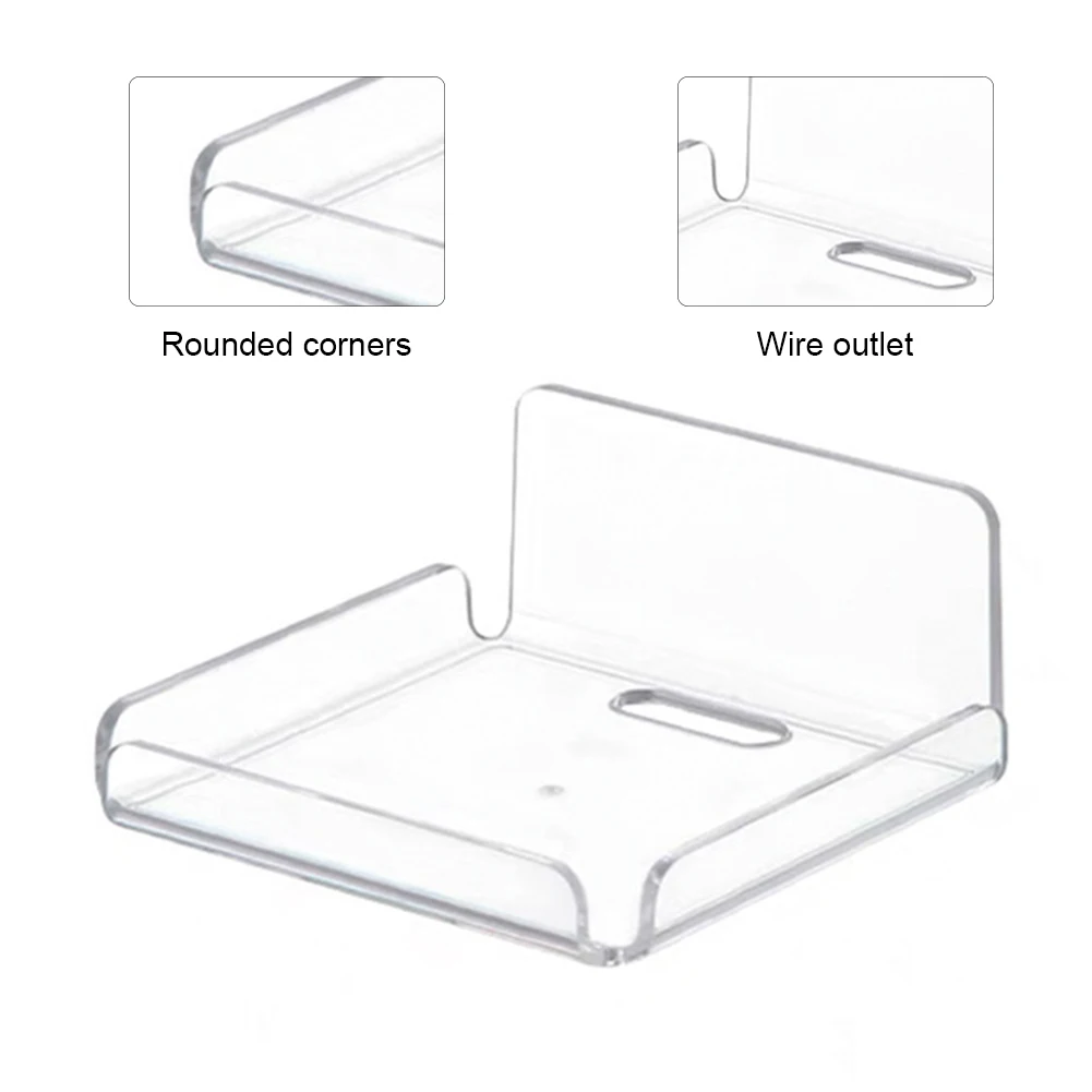 Camera Wall Shelf Punch Free Small Security Camera Wall Mounting Bracket Versatile Waterproof for Speakers Plants Books