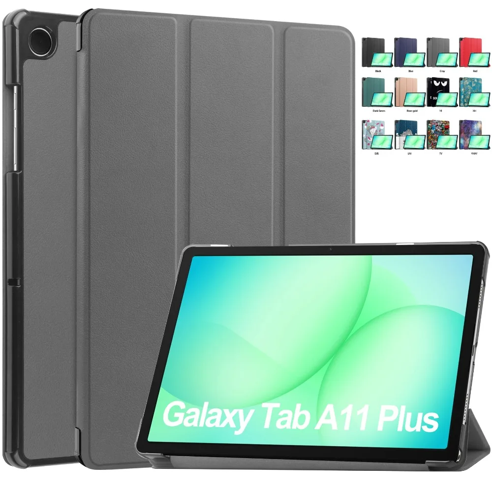 Enhanced Folding Flip Stand Smart Tablet Case with Auto Sleep