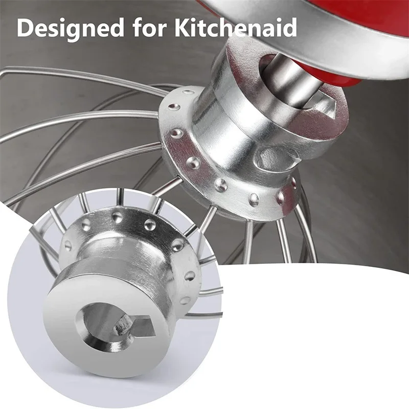 4.8 L BOWL-LIFT 6-WIRE WHIP(K5AWW) Attachment, Compatible with 5 Quart  KitchenAid Bowl-Lift Stand Mixer K4SS, K5(A), K5SS, KG25G7X, KG25H0X,  KG25H3X