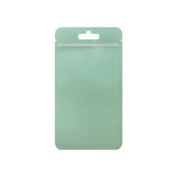 50pcs Charming Resealable Foil Zipper Pouches for Jewelry Storage and Packaging Solutions (Fluorescent Green)