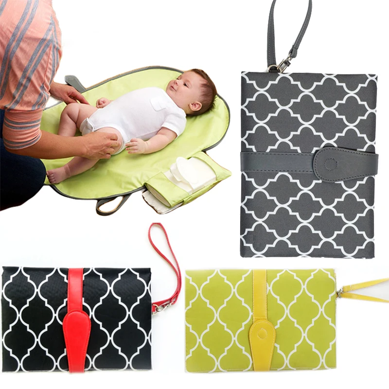

Baby Diaper Changing Mat Waterproof Portable Foldable Nappy Changing Pad Travel Changing Floor Station Clutch Baby Care