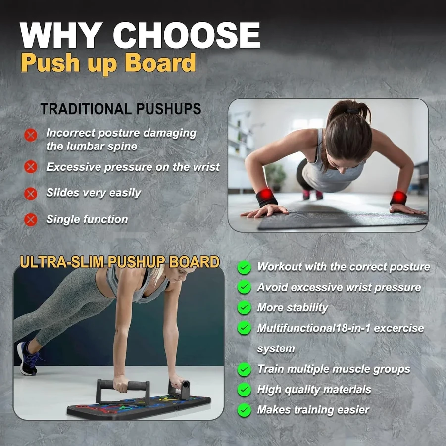Push-Up Exercise Board 5