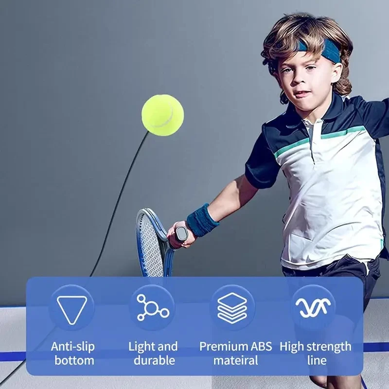 Tennis Training Ball Tennis Trainer Professional Training Primary Tool Exercise Self Study Rebound Indoor