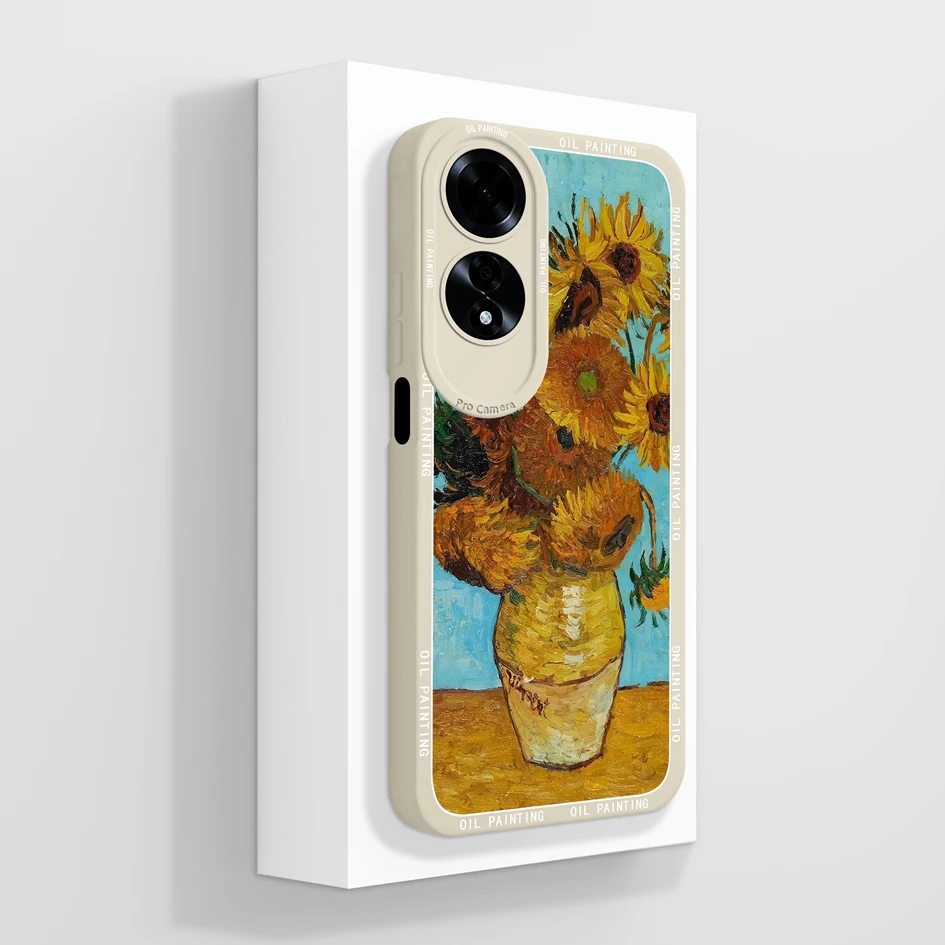 Fashionable Coloured Drawing Phone Case - Soft Silicone Anti-Drop Protective Shell