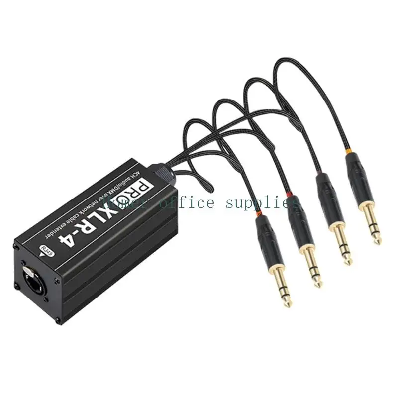 장거리 청각 연결을 위한 Cat5 발룬에 K43B 보편적인 4 XLR