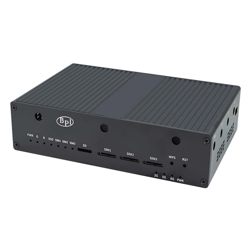 Banana Pi BPI-R4 WiFi 7 Router board MediaTek MT7988A Filogic 880 4-core ARM Corex-A73 WiFi7 iPA NIC Module 4x Gbe network port smart router wifi7 module accessories