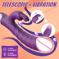 Stoßender Kaninchenvibrator für Frauen, Vagina-Dlido-Vibrator, G-Punkt-Klitoris-Stimulator, weibliche Masturbation, Sexspielzeug für Frauen 3
