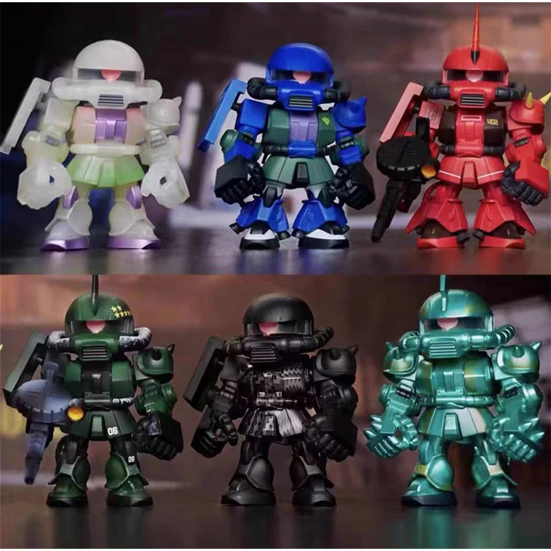 万代 qmsv mini zaku II 1ケース Bandai Namco QMSV Mini Gundam Zaku Series 2 Gift toy