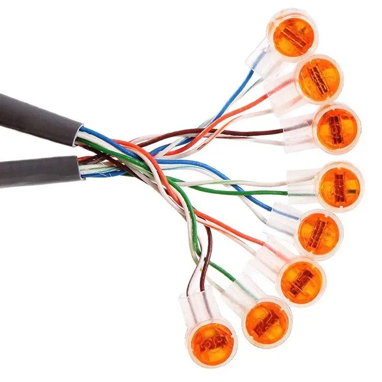 500 pcs Original UY K1 single blade two core fast Connect wiring telephone network cable terminal telecom quick connector