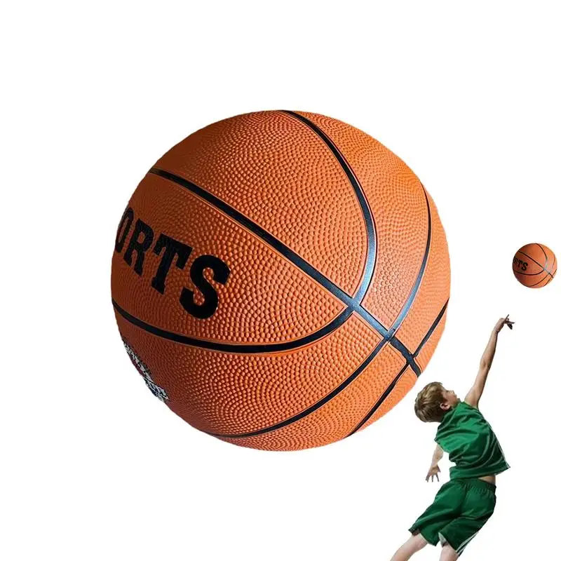 

Size 7 Basketball Rubber Lining Thickened High Density Basketballs Indoor Outdoor Basketball Size 5/7 Wear-resistant Sport Balls