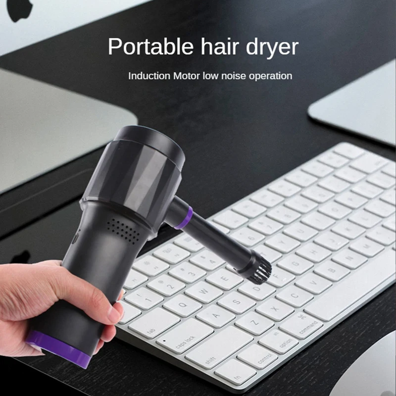 

Wireless Car Vacuum Cleaner Vacuum Cleaner 2 In 1 Handheld Dust Catcher Multifunctional Blowing Suction For Car Home Office