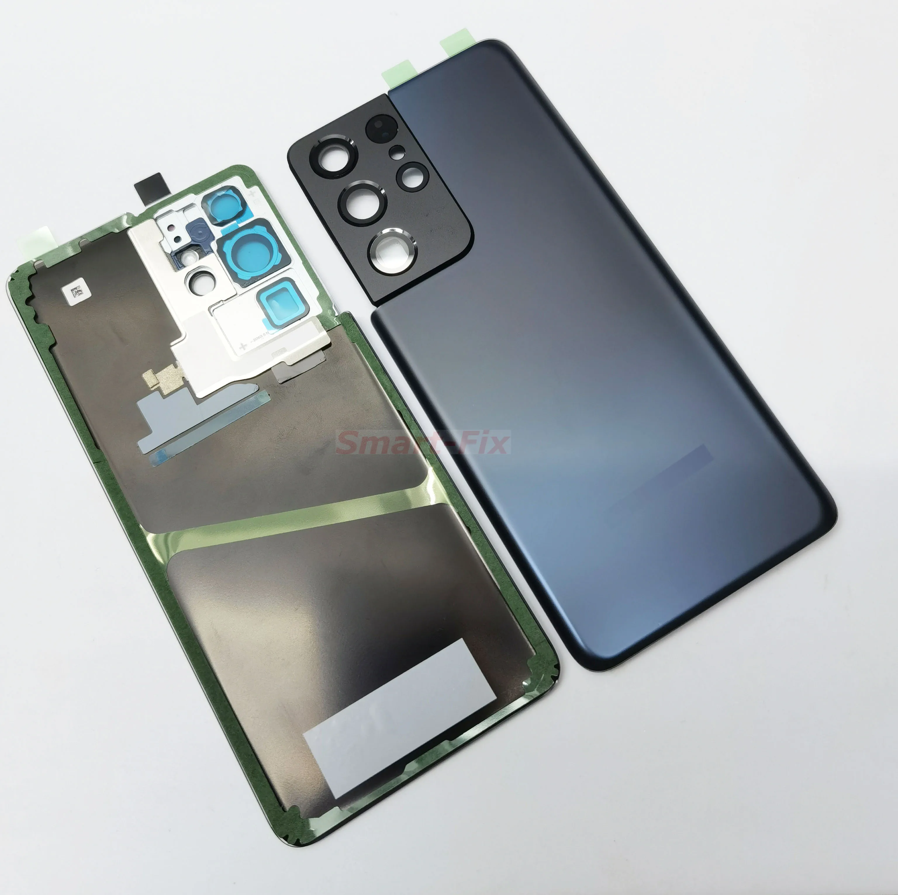 Original Materials Replacement Back Battery Cover Case For SAMSUNG Galaxy S21 Ultra S21ultra S21U Rear Door Housing Glass Panel
