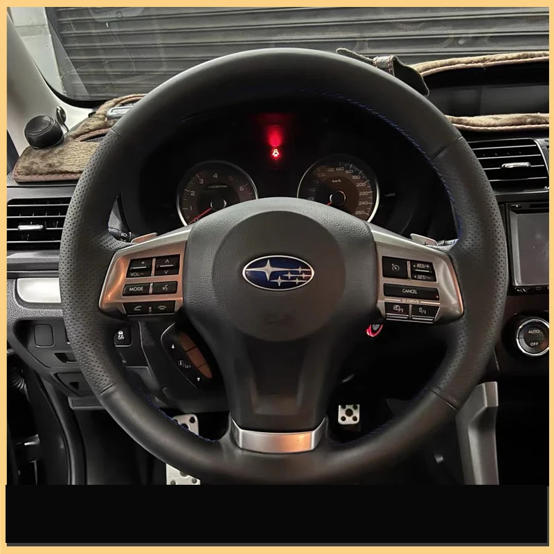 

Ручное шитье своими руками для Subaru Forester Outback Legacy XV GT WRX автомобильные аксессуары из натуральной кожи для интерьера