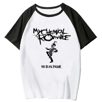 Mcr My Chemical Romance t shirt women manga Tee female funny Japanese comic clothing 1