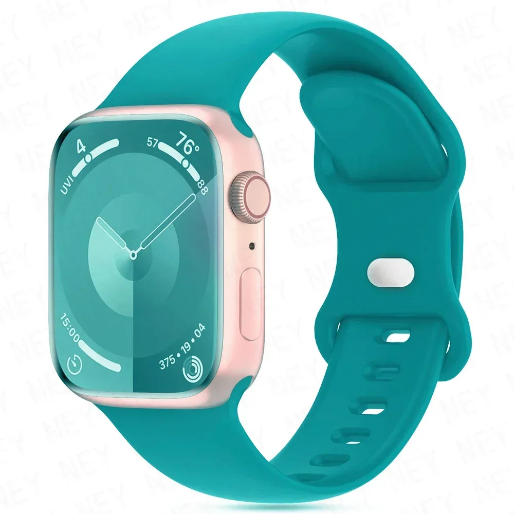 Sleek Silicone Watchband
